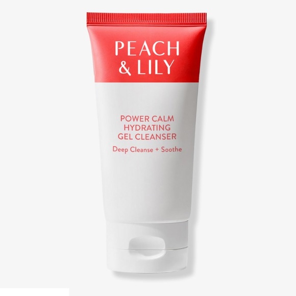🍑 Travel Size Peach & Lily Power Calm Hydrating Gel Cleanser 1.01 fl oz … - Picture 1 of 10